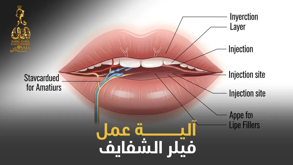 آلية عمل فيلر الشفايف حمض الهيالورونيك