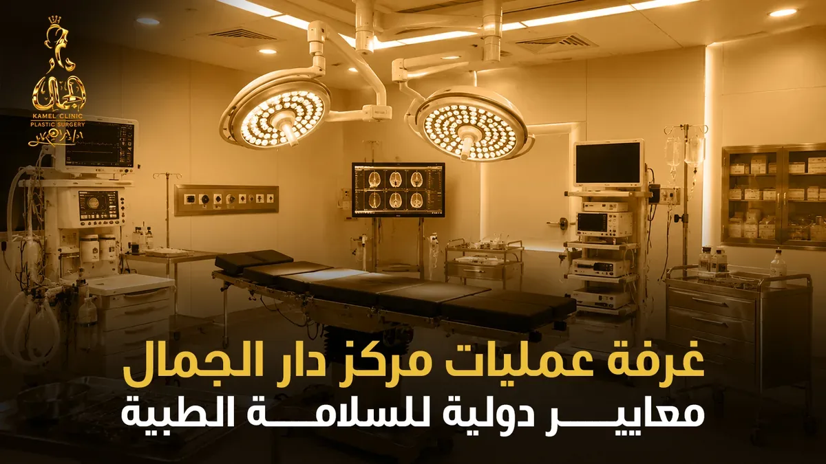 غرفة عمليات مركز دار الجمال - معايير دولية للسلامة الطبية
