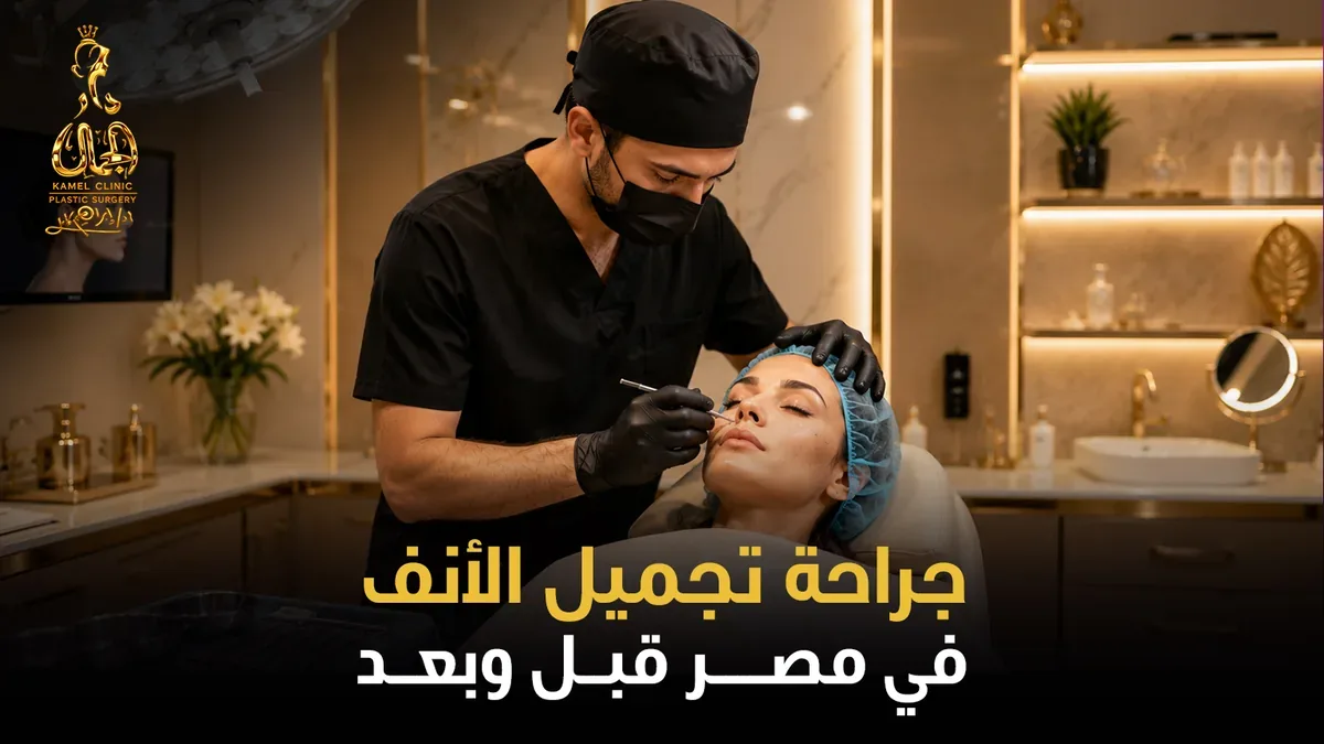 جراحة تجميل الأنف في مصر قبل وبعد