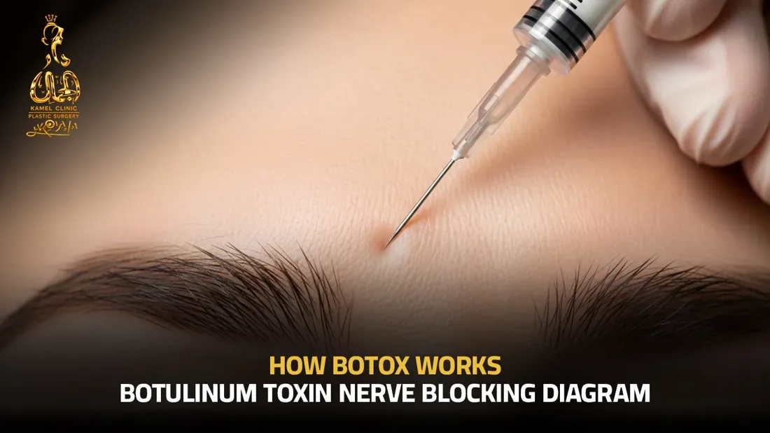 How Botox works as a botulinum toxin nerve blocking treatment at Dar El Gamal