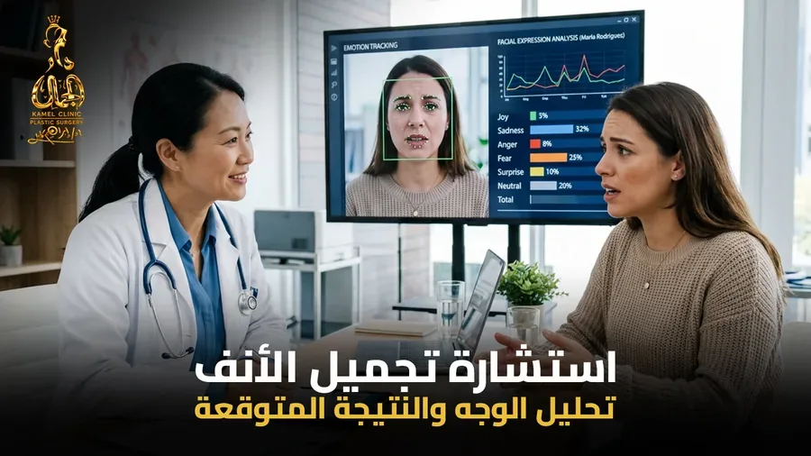 استشارة تجميل الأنف مع افضل دكتور في مركز دار الجمال